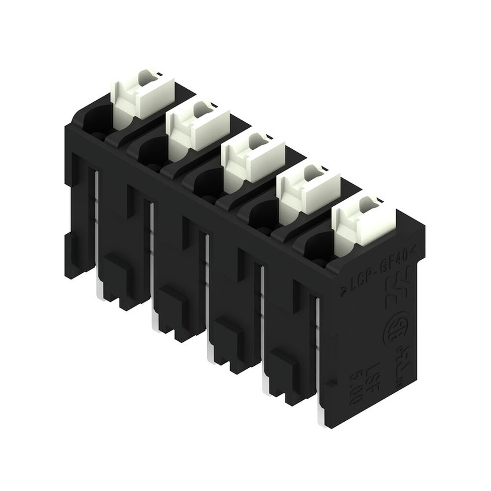 Weidmüller Leiterplattenklemme 1876060000 Typ LSF-SMT 5.00/05/180 1.5SN BK RL