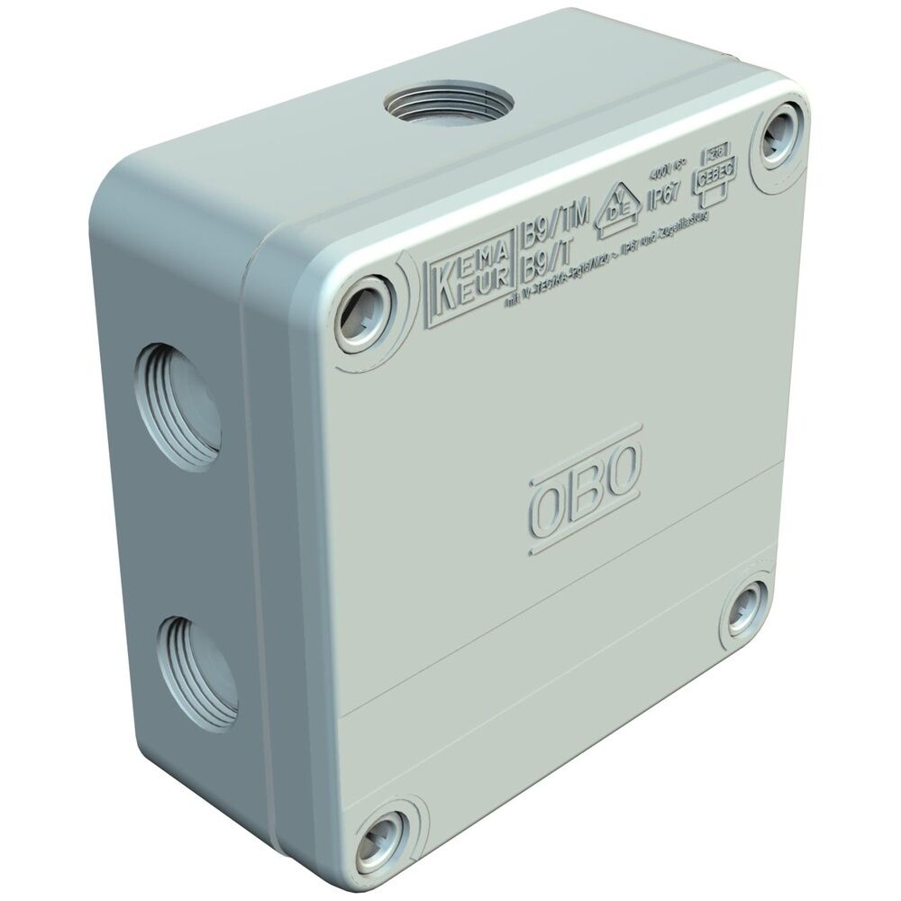 OBO Bettermann Kabelabzweigkasten 2001853 Typ B 9 T M