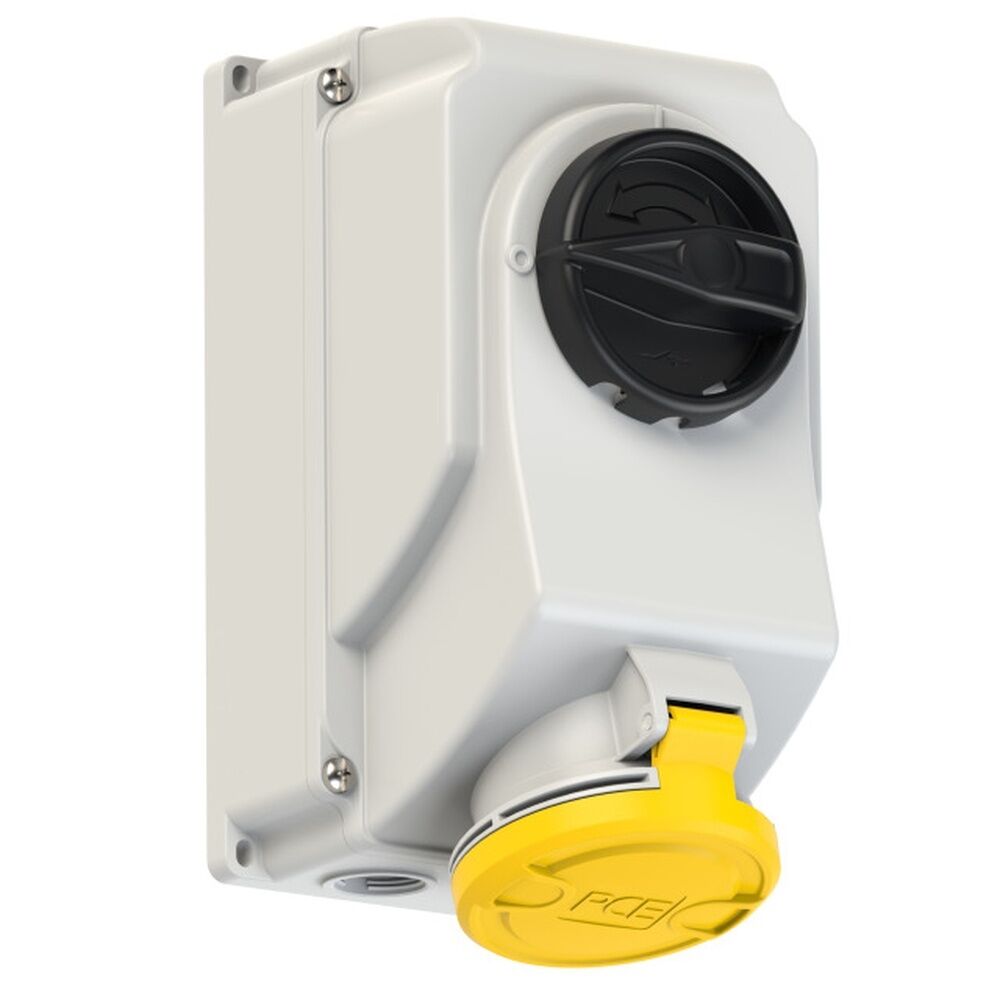 PC Electric Abschaltbare Wanddose 7525-4