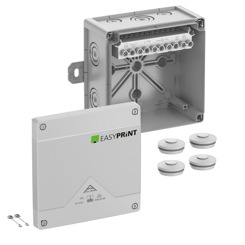 Spelsberg Abzweigkasten 410421EP Typ Abox Pro 100 AB-10² EasyPrint