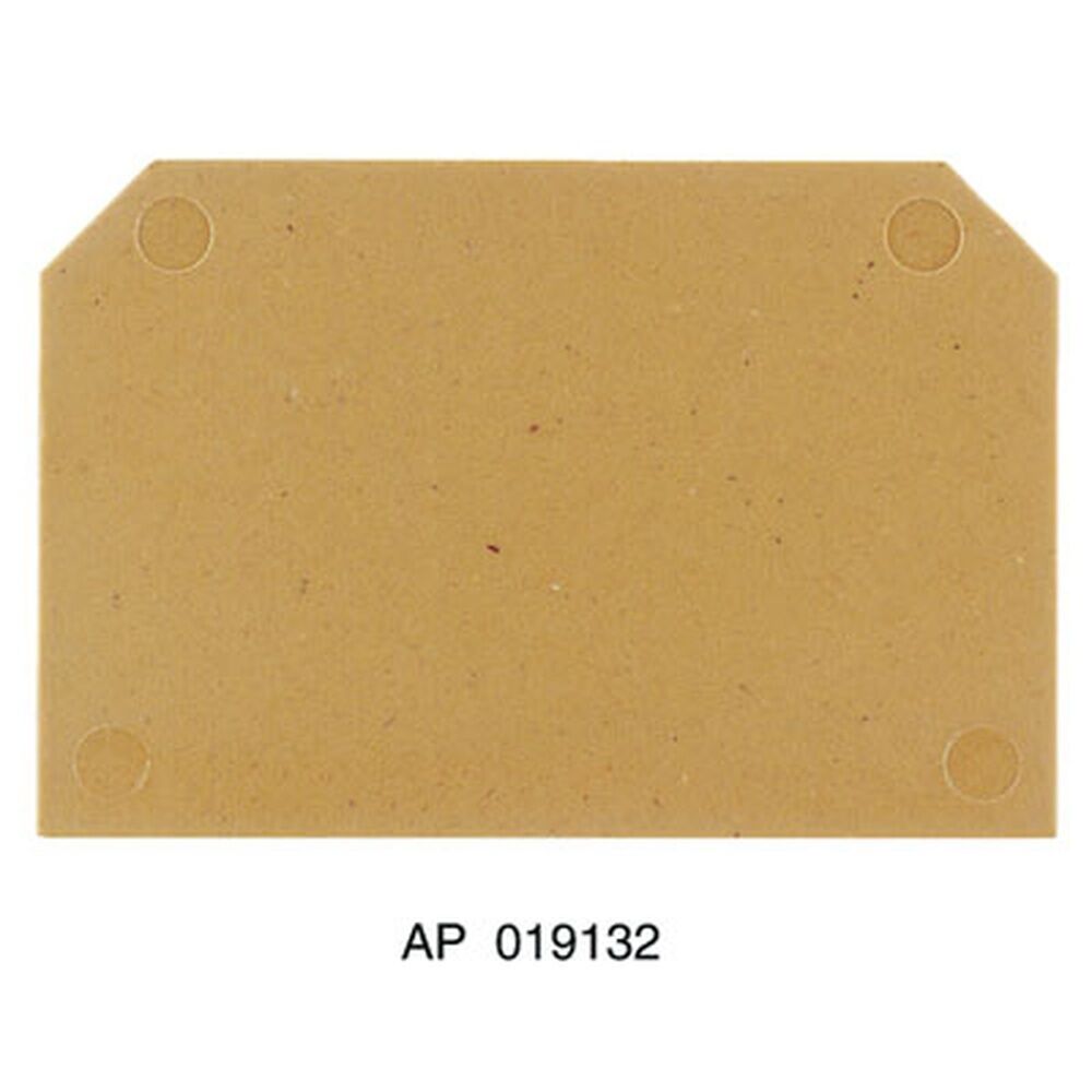 Weidmüller Abschlussplatte 0191320000 Typ AP SAKS1+3 KRG