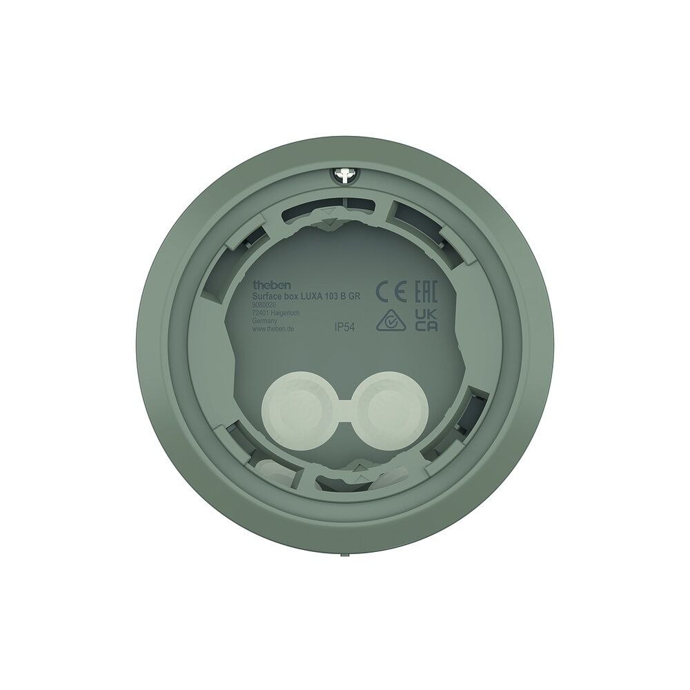 Theben AP Rahmen 9080020 Typ Surface box LUXA 103 B GR