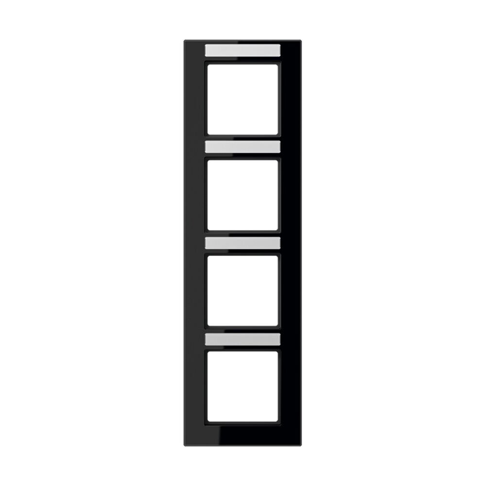 Jung Rahmen 4fach AC 584 BFNA SW