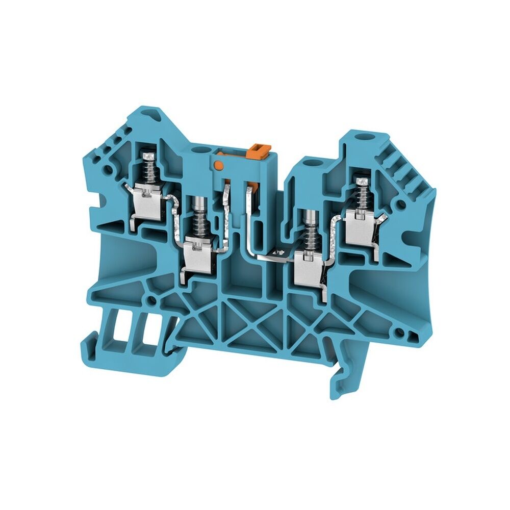 Weidmüller Trenn Messtrenn Reihenklemme 1231330000 Typ WTR 4/ZZ STB BL