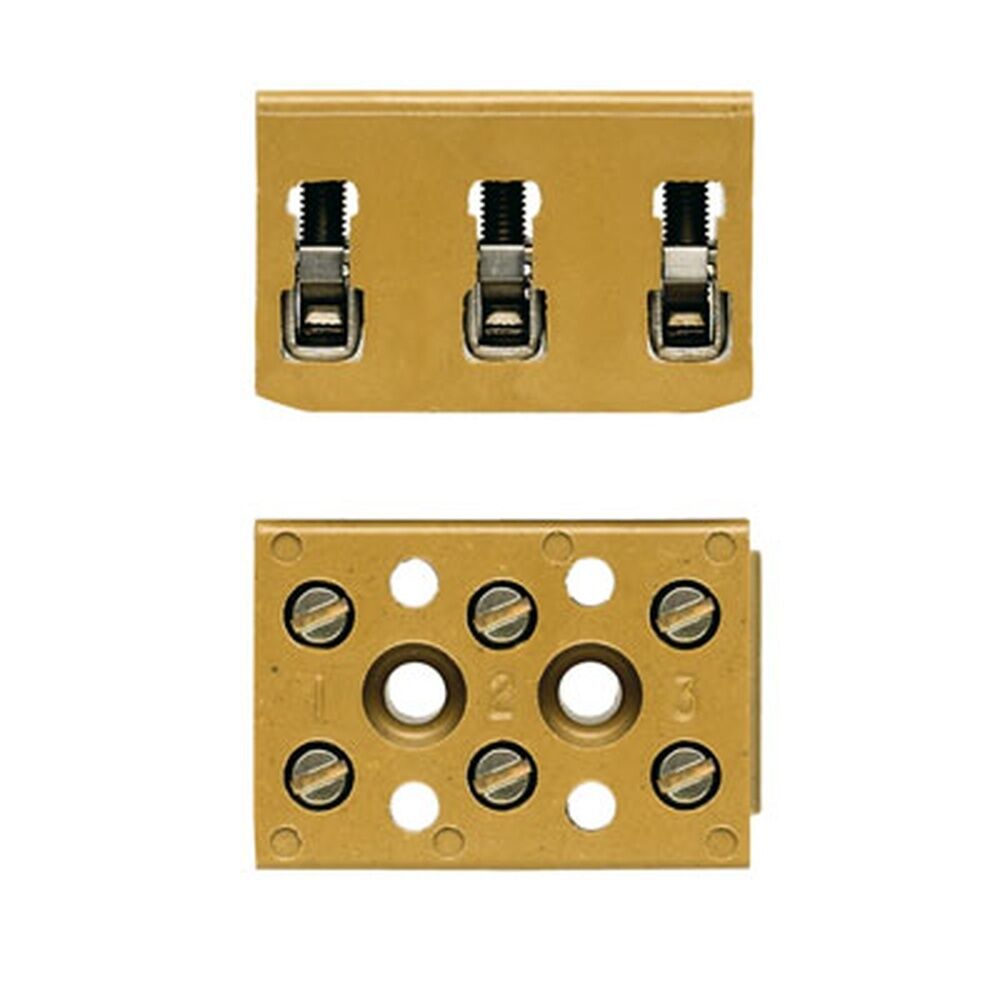 Weidmüller Klemmenleiste 7906060000 Typ BK 3/E