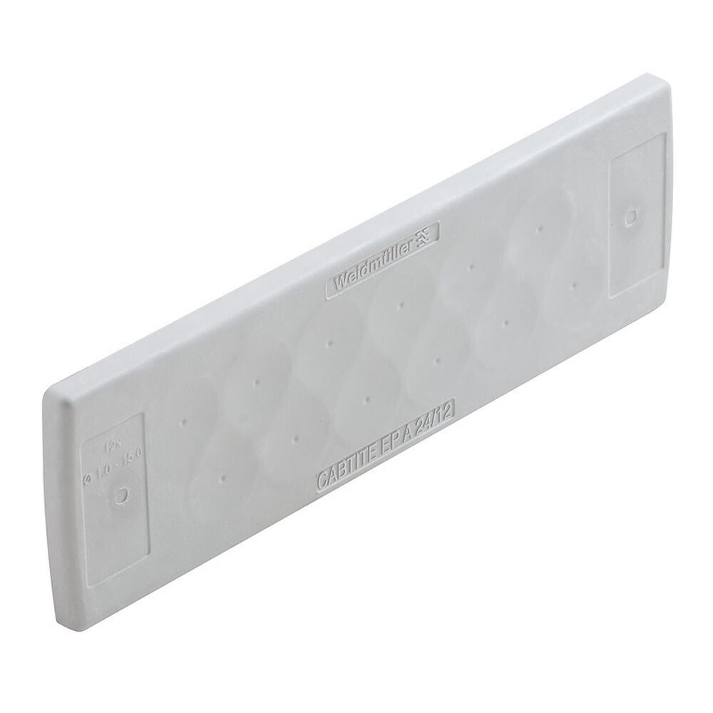 Weidmüller Kabeldurchführungsplatte 2743540000 Typ CABTITE EP A 24/12 GY