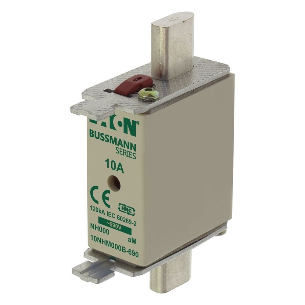 Eaton Sicherungseinsatz 10NHM000B-690 Typ NH FUSE 10AMP 690V aM SIZE 000