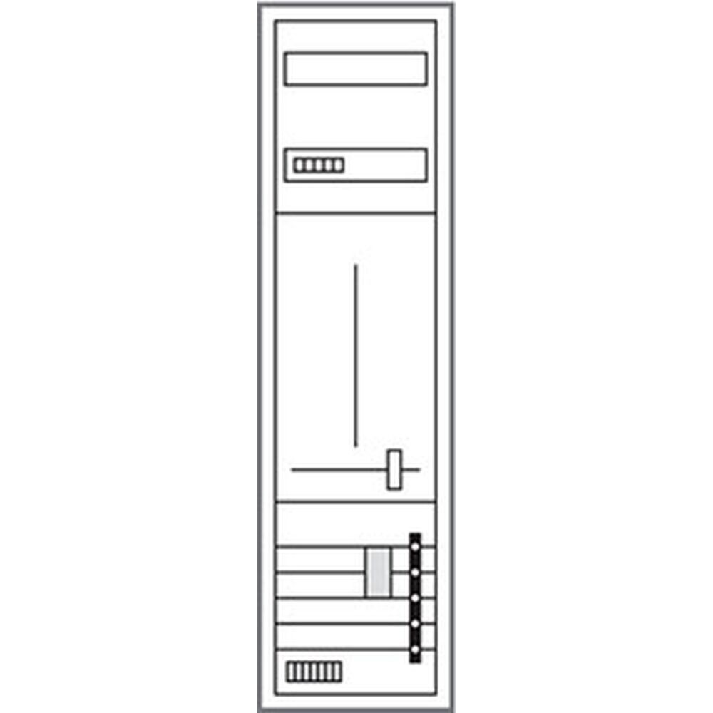Hager Komplettschrank ZB312U1LS