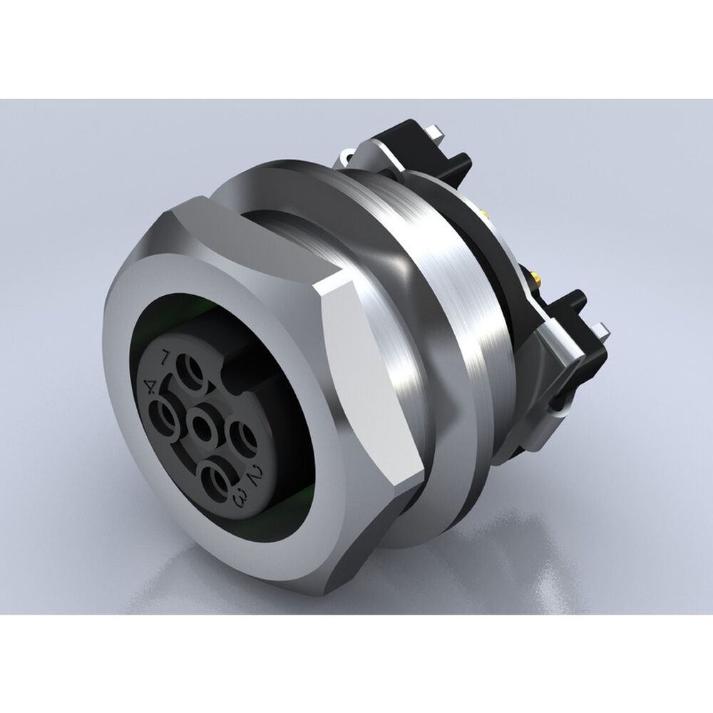 Weidmüller Rundsteckverbinder 2423680000 Typ SAIE-M12BB-4S-9/14SMT