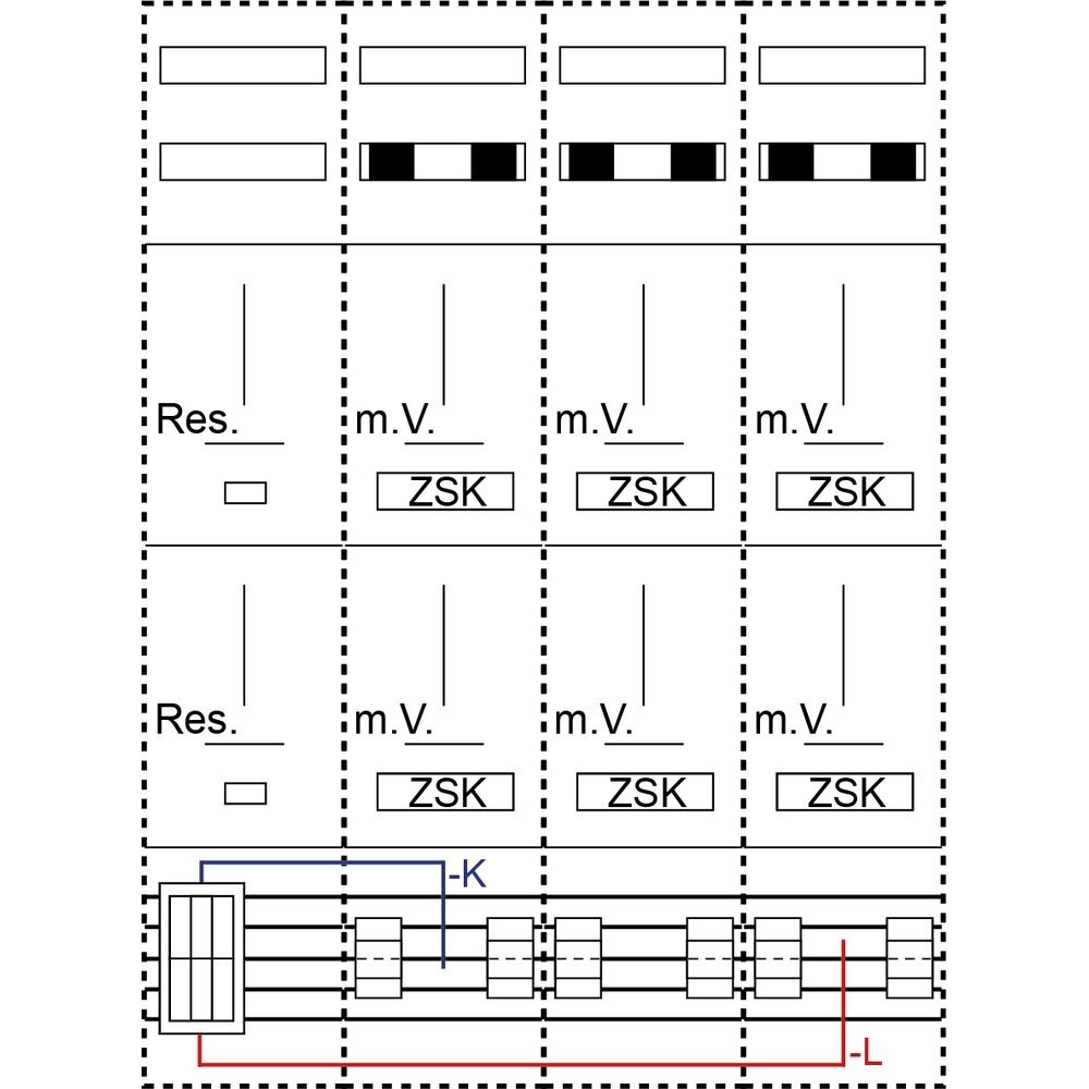 ABN Querverdrahtungssatz ARLUX16-K