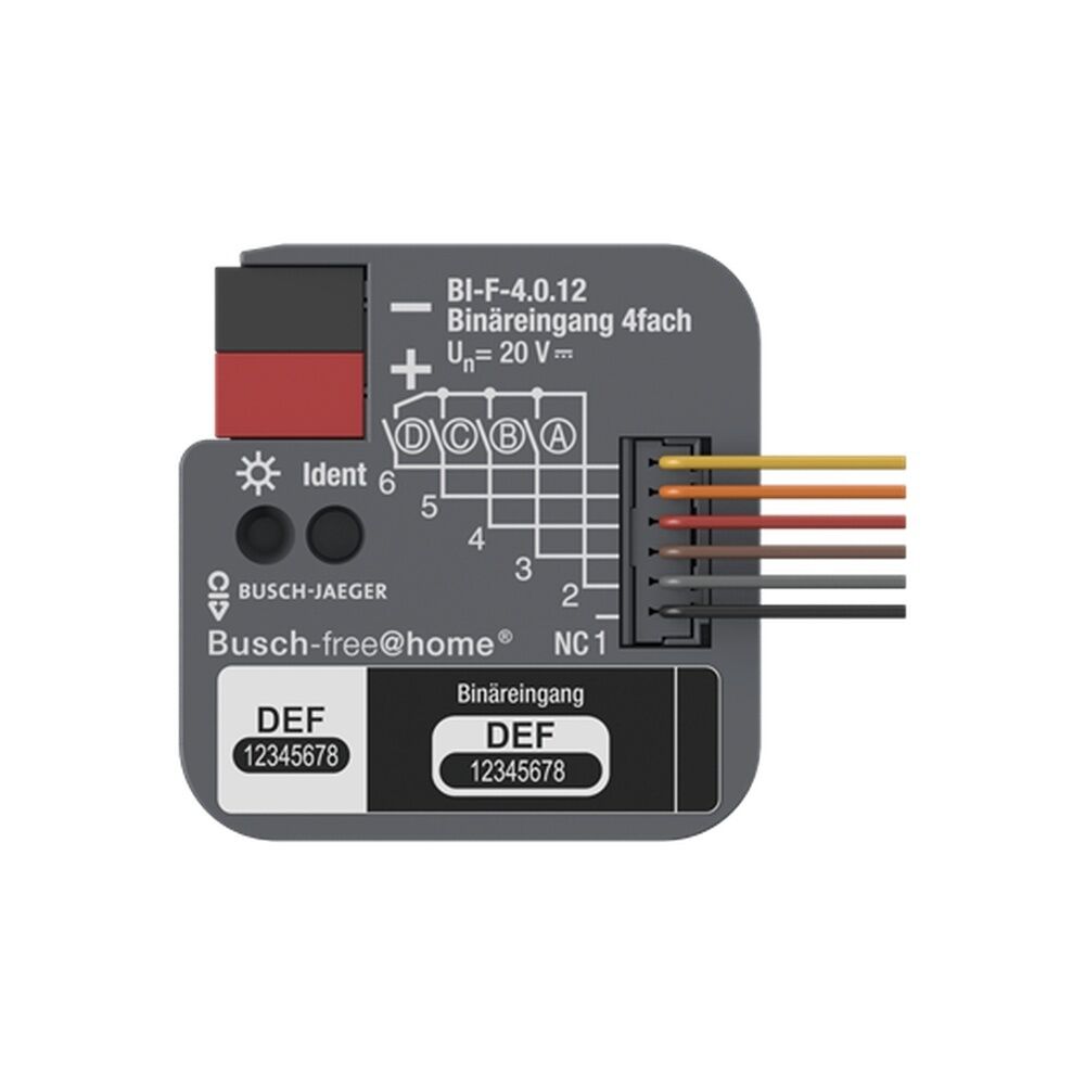 Busch-Jäger Binäreingang BI-F-4.0.12 Nr. 2CDG510024R0021