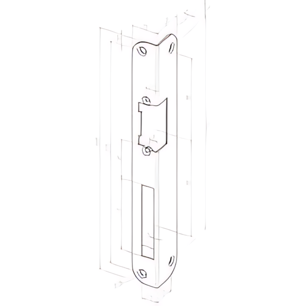 Assa Abloy Winkelschließblech -------27201-05