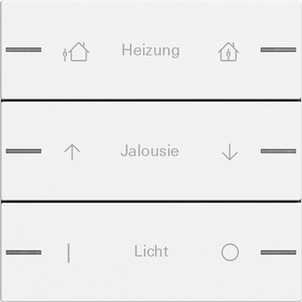 Gira Wippenset 3fach 576327