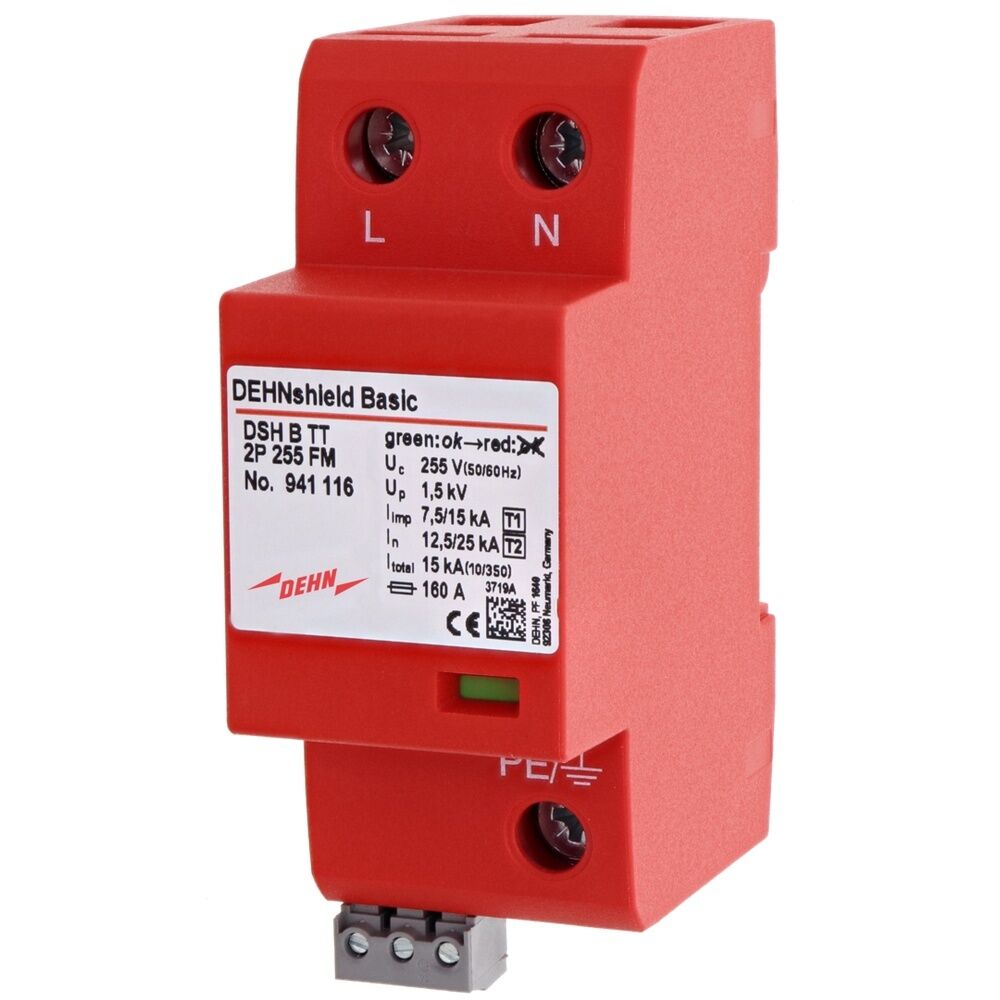 Dehn + Söhne Kombiableiter 941116 Typ DSH B TT 2P 255 FM