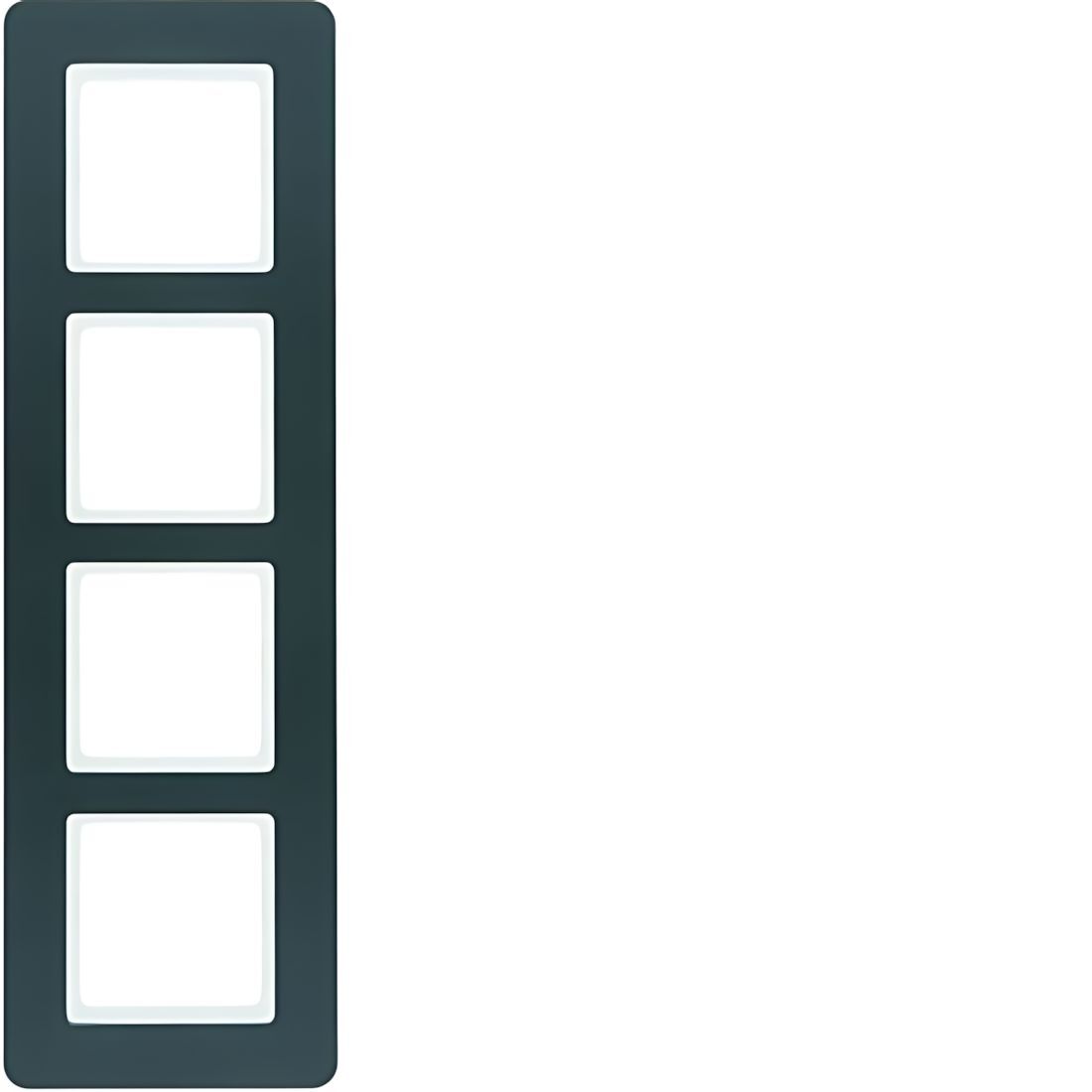 Berker 4fach Rahmen 10146186