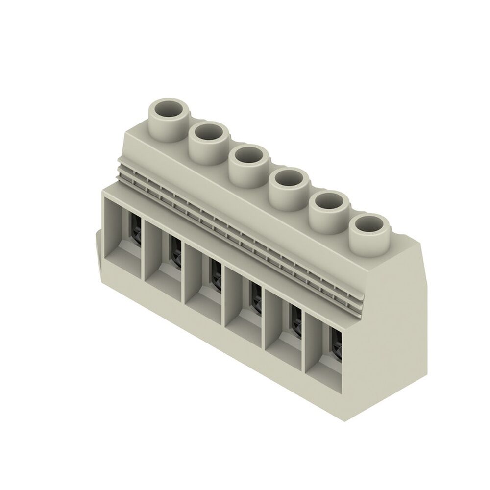 Weidmüller Leiterplattenklemme 1386500000 Typ LXXX 15.00/06/90FL 4.5SN GY BX