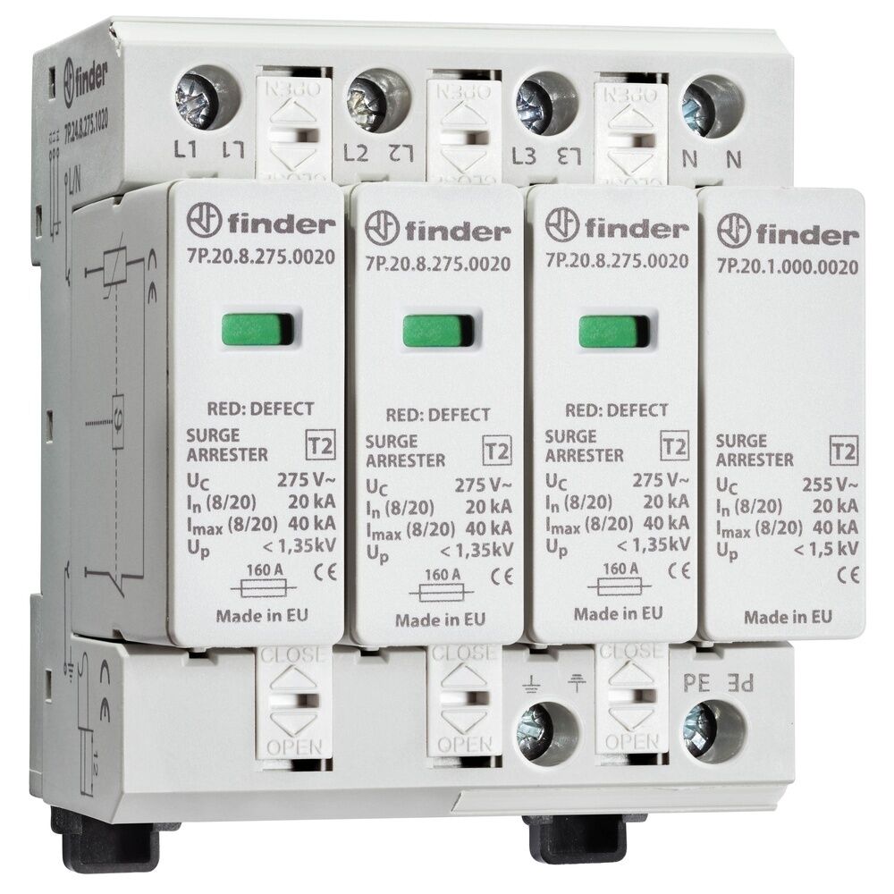 Finder Überspannungsableiter 7P.24.8.275.1020 