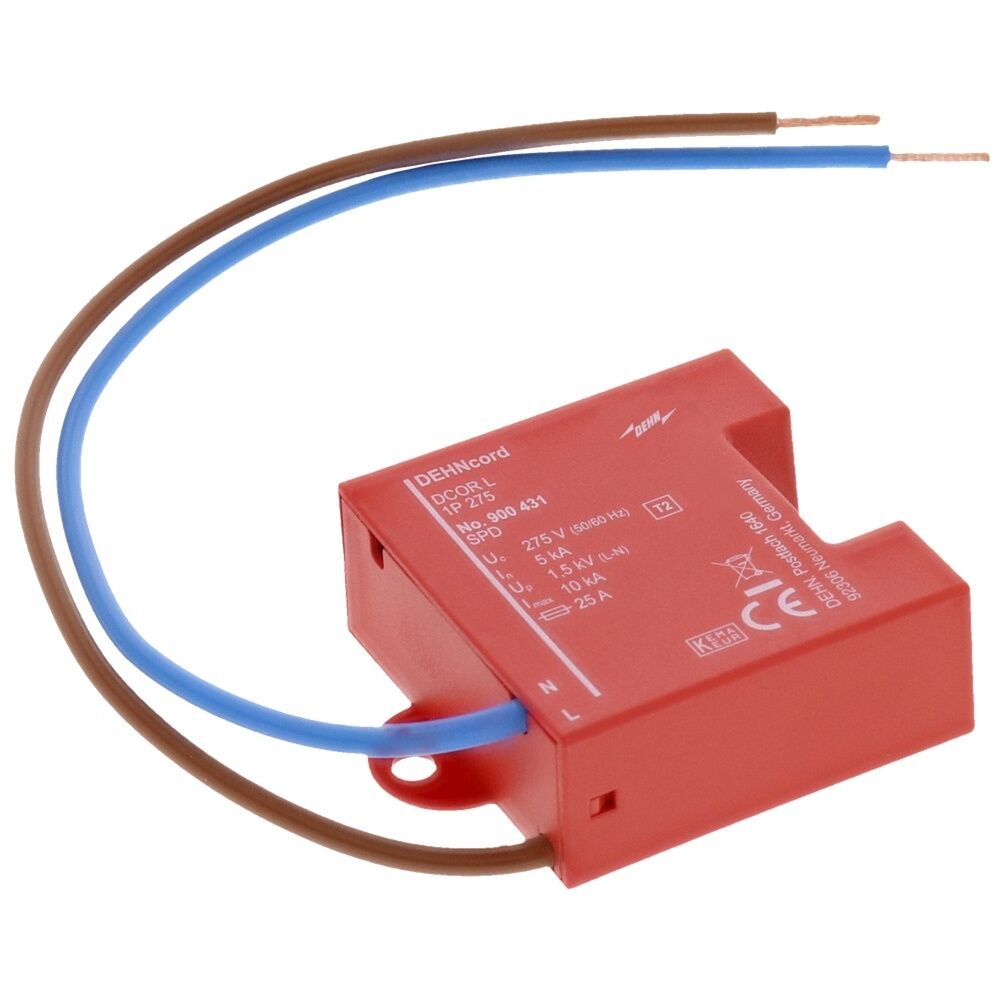 Dehn + Söhne Überspannungsableiter 900433 Typ DCOR L 1P 320
