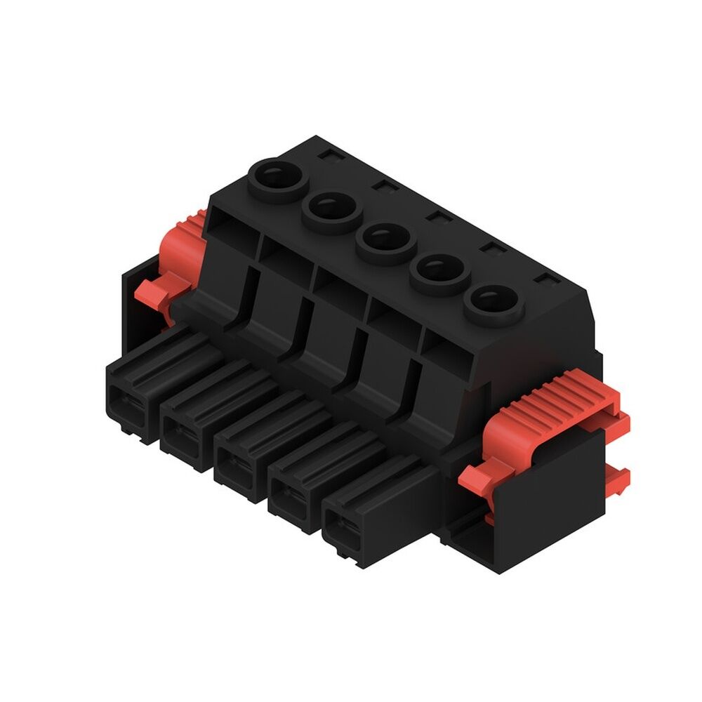 Weidmüller Leiterplattensteckverbinder 1924650000 Typ BUZ 10.16HP/05/180F AG BK BX