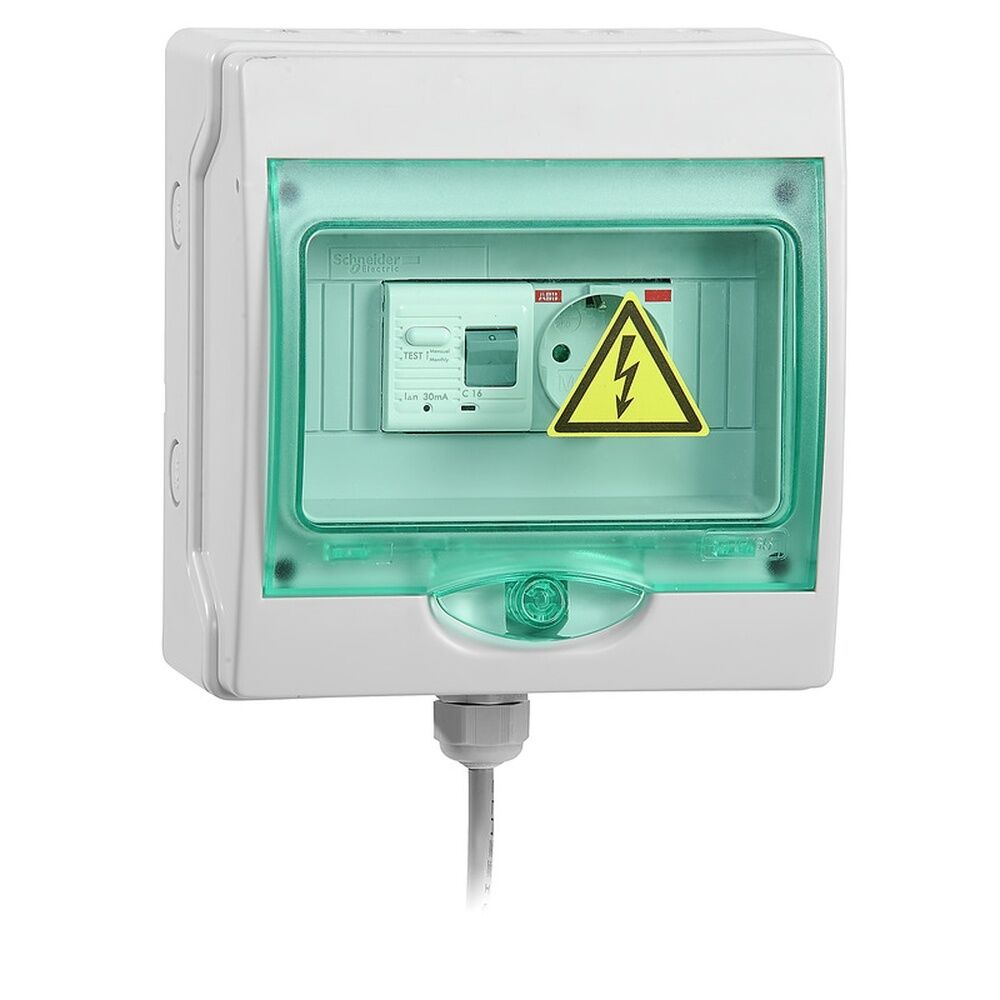 Weidmüller Generatoranschlusskasten 8000108185 Typ PVC AC NOTSTROMBOX TYPE F CEE 7/3