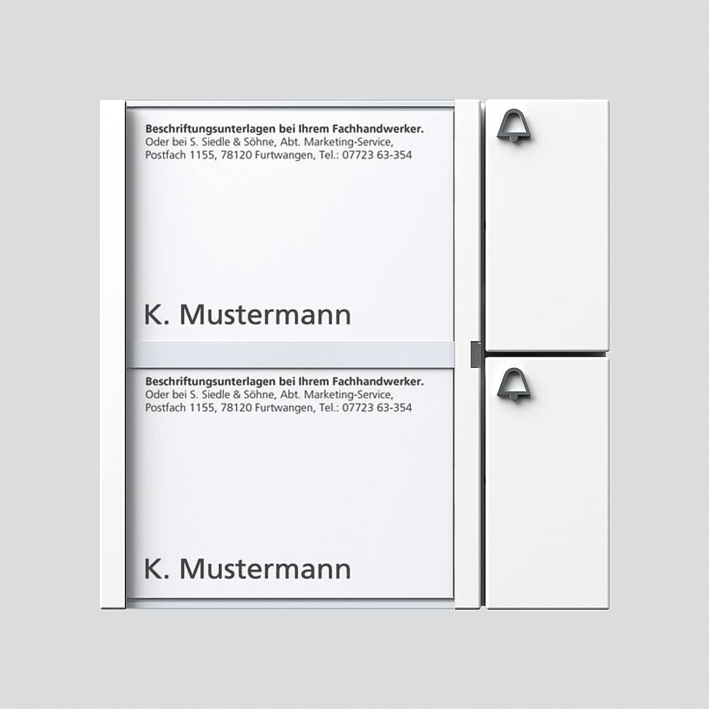 Siedle Tastenmodul 200035732-00 Typ BTM 650-02 W