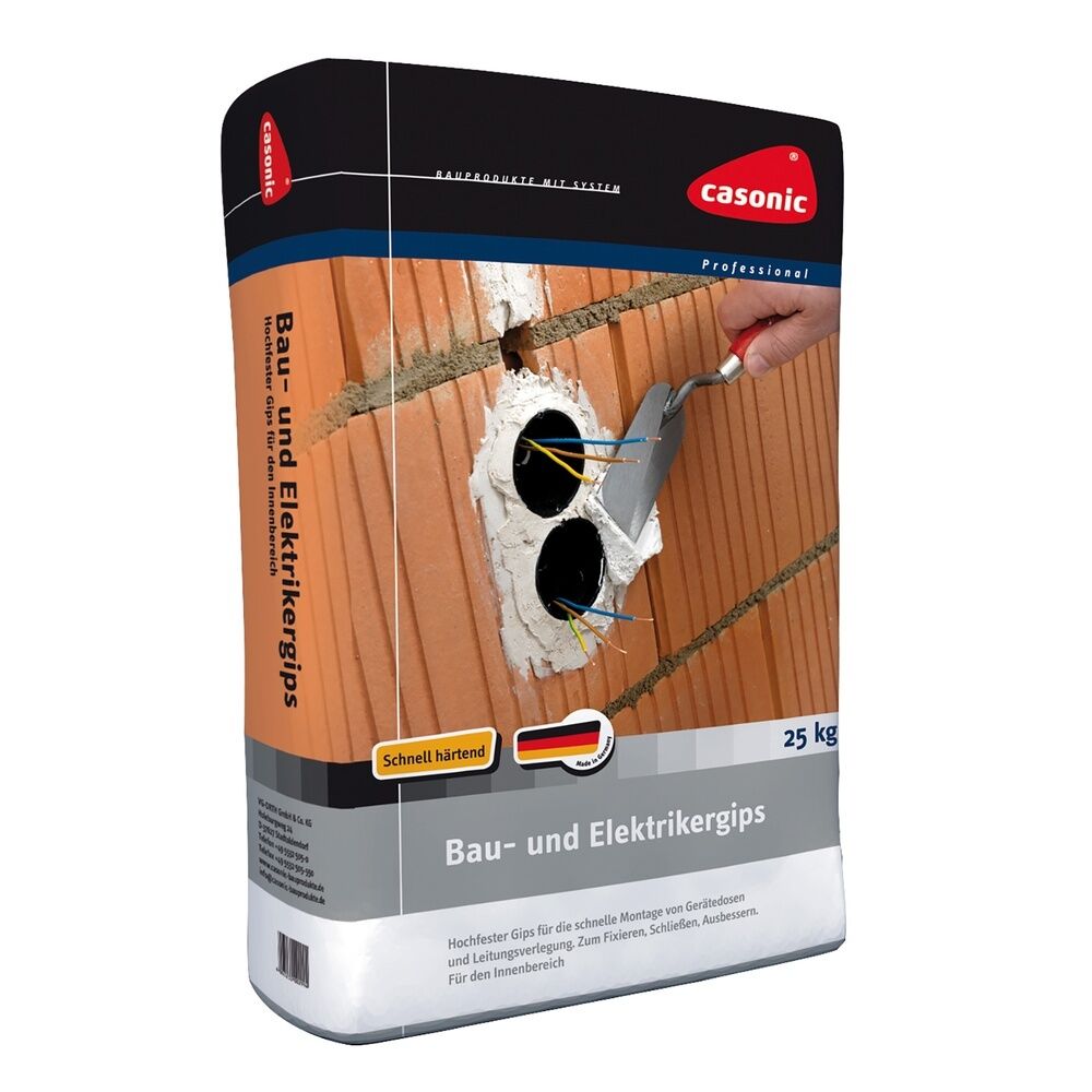 Cimco Bau und Elektrikergips 140334