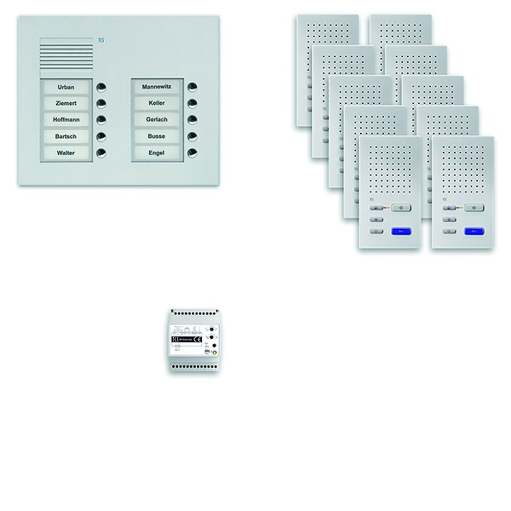 TCS Sprechanlage Vorkonfiguriertes Paket PPUF10/2-EN/02