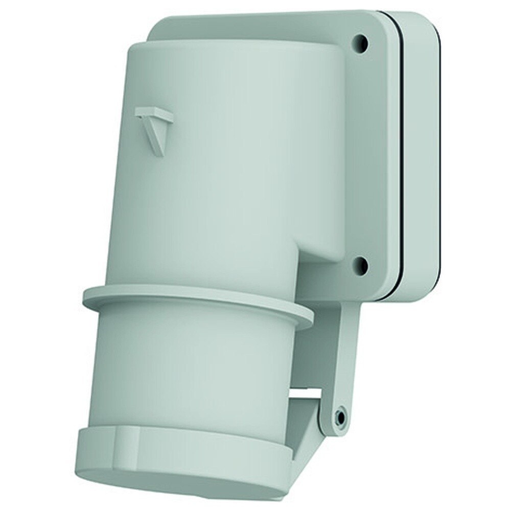 Mennekes 21241 Aufbaustecker 32A Phasenwender Mit Blechsockel – Robuster Industriestecker