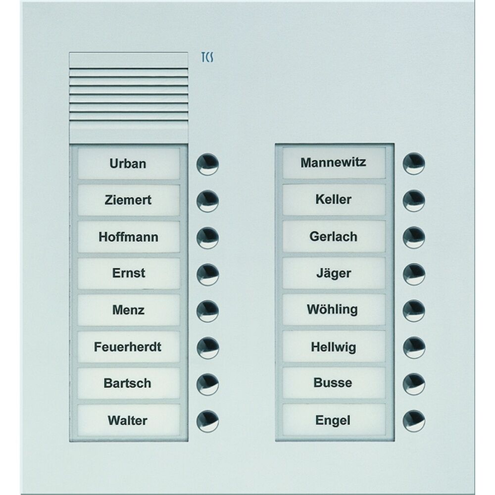 TCS Audio Außenstation PUK16/2-EN