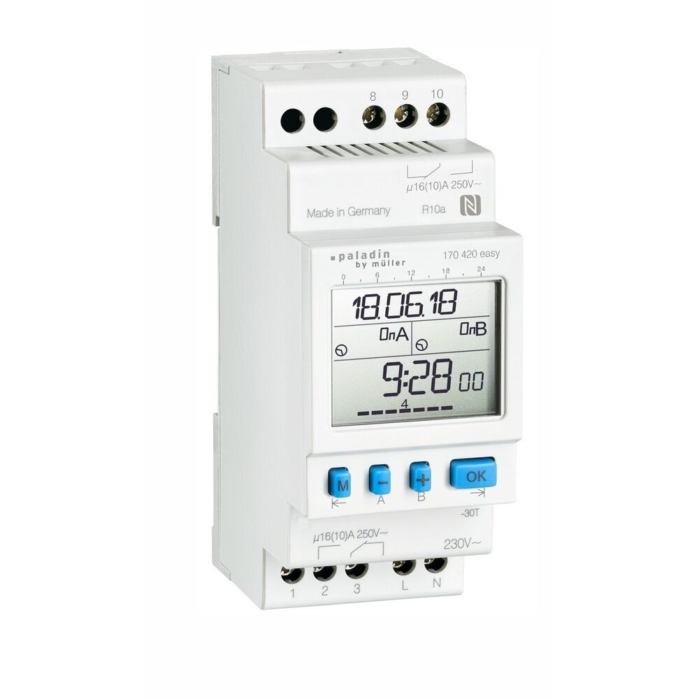 Hugo Müller Analoge Zeitschaltuhr 23638 Typ 170420easy 