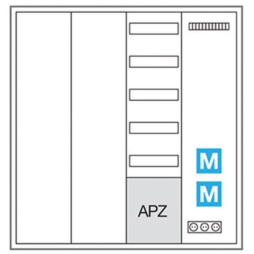Hager Systemschrank ZB34NW1APZ2