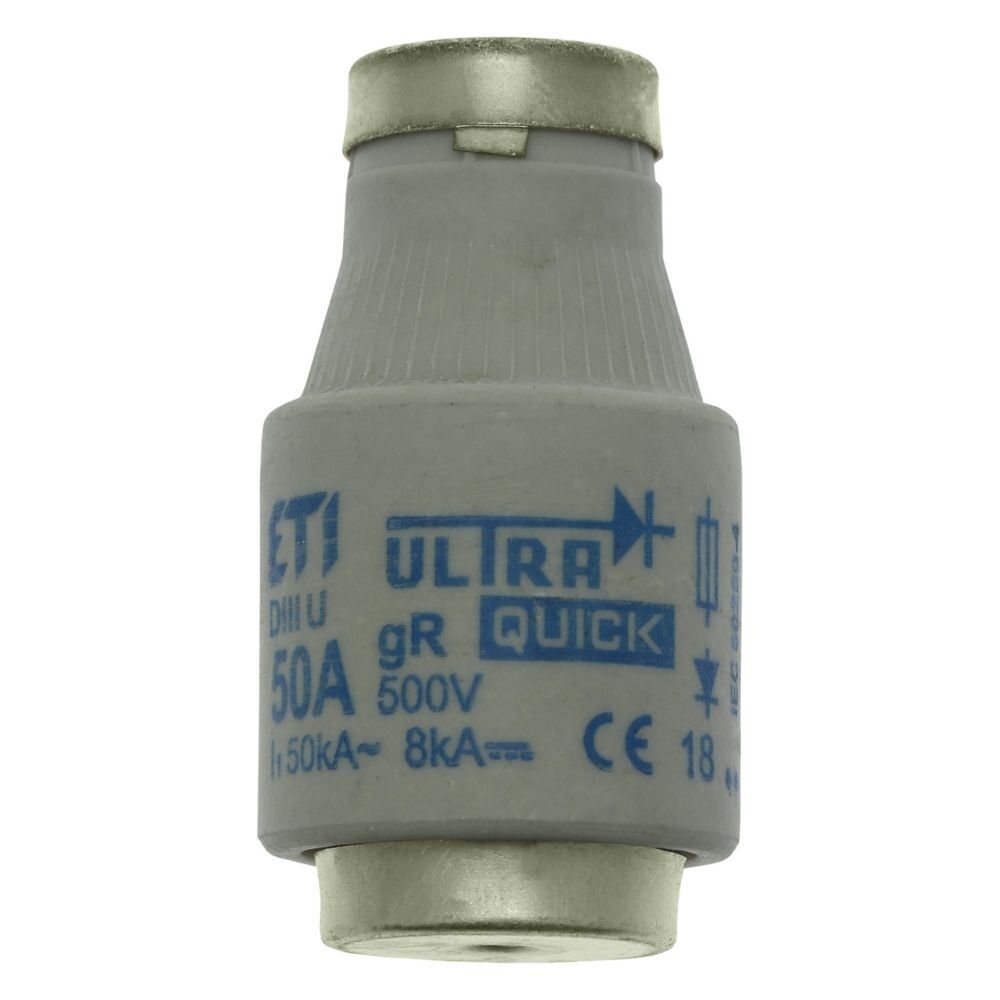 Eaton Sicherungseinsatz 50D33R Typ FUSE-D3 50A GR ULTRA RAPID 500 VAC E33