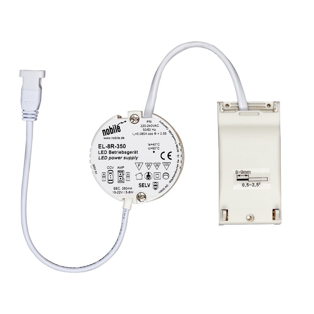 Nobile LED Betriebsgerät 8999028352 Typ EL-8R-350 CCV Buchse 