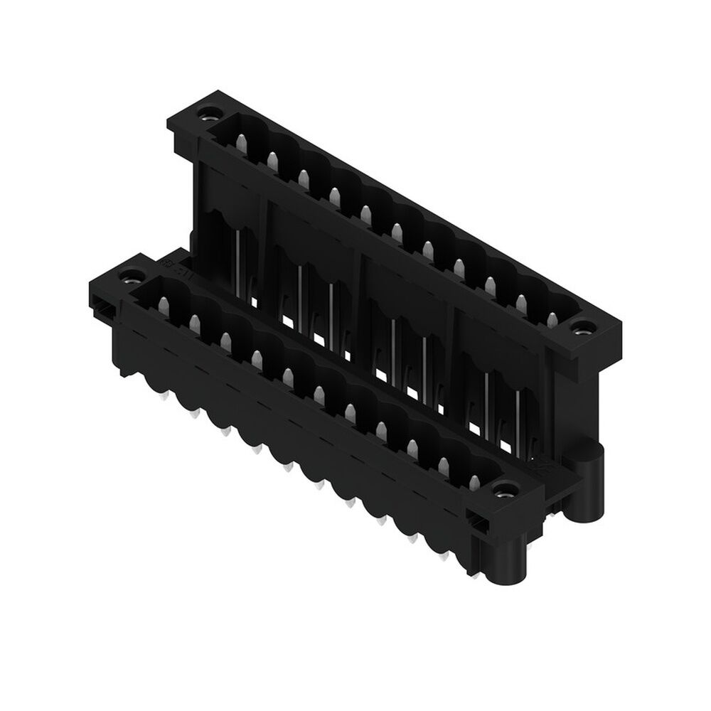 Weidmüller Leiterplattensteckverbinder 1829100000 Typ SLDV-THR 5.08/22/180FLF 3.2SN BK BX