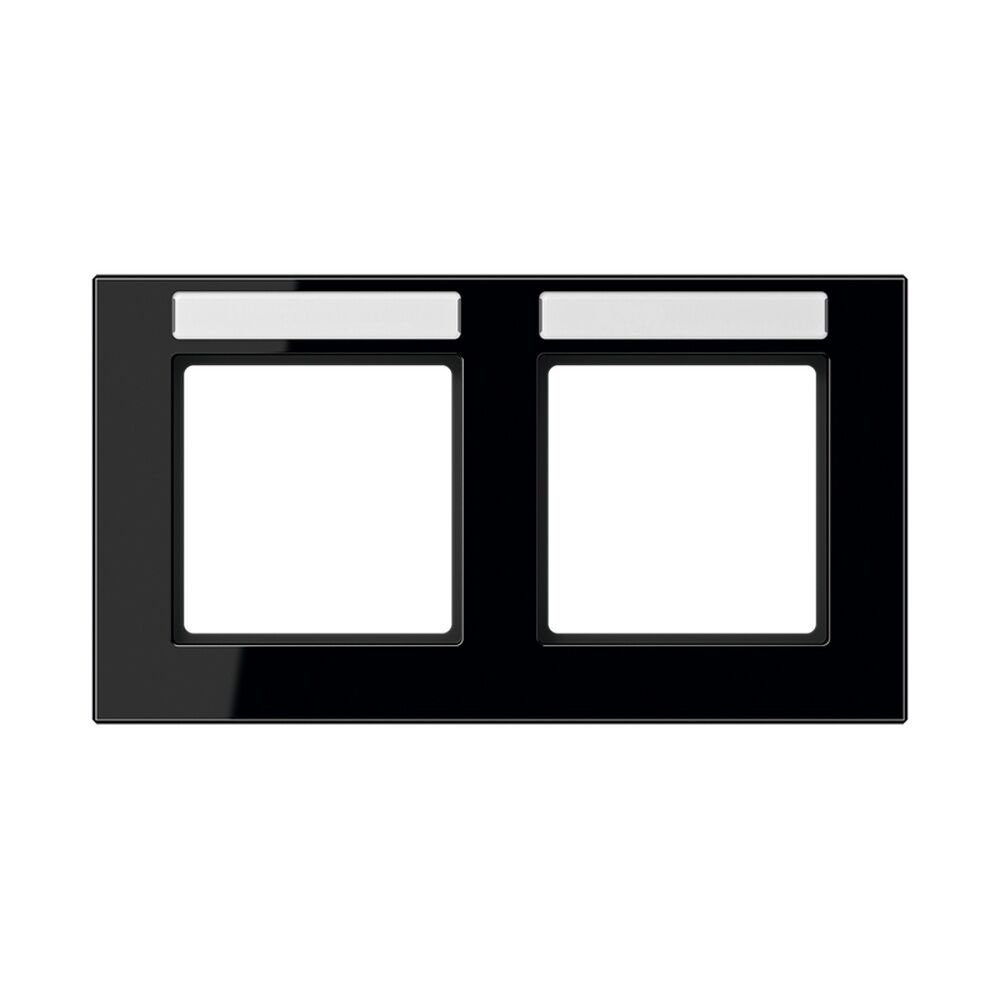 Jung Rahmen 2fach AC 5820 BFNA SW