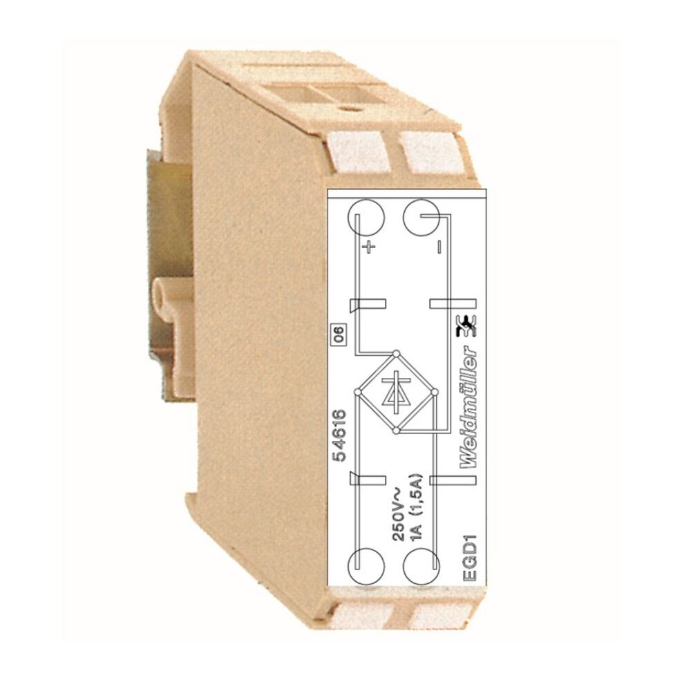 Weidmüller Gleichrichter 0546260000 Typ EGD2 EG2 5..240VAC/1A