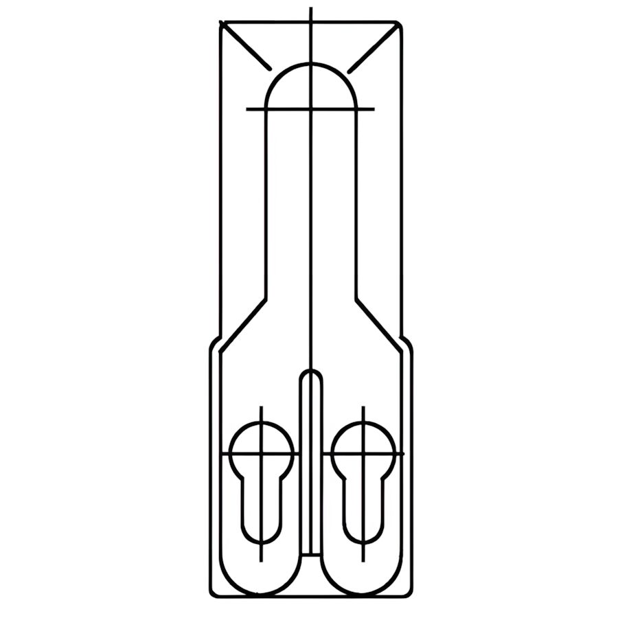 Walther-Werke Doppelschließanlage 82913006