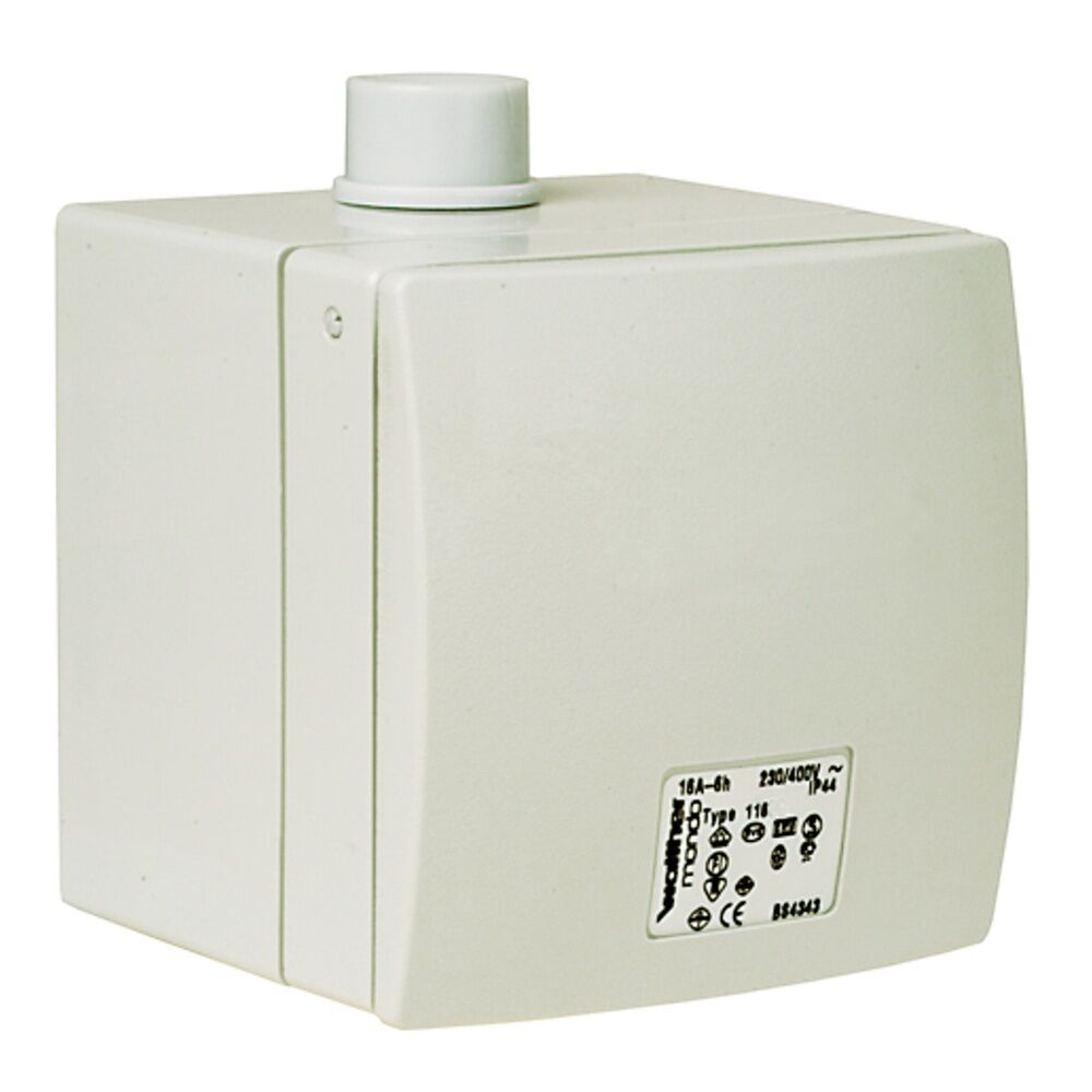 Walther-Werke Aufputzwandsteckdose 116509