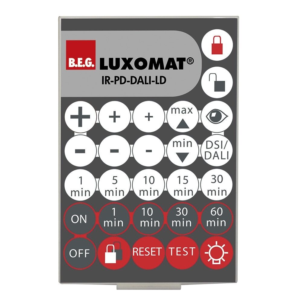 B.E.G. Brück Fernbedienung 92652 Typ IR-PD-DALI-LD