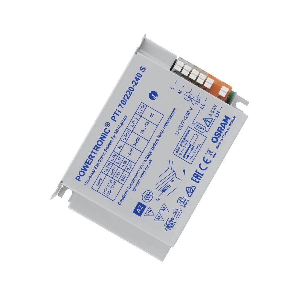Ledvance Osram Vorschaltgerät 049629 Typ PTI-70/220-240-S-UNV1