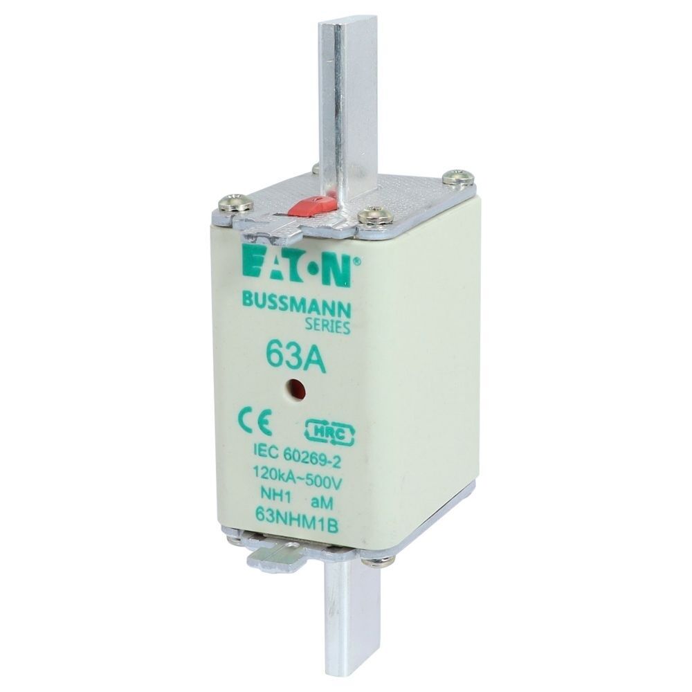 Eaton Sicherungseinsatz 63NHM1B Typ NH FUSE 63AMP 500V AM SIZE 1 D. I.