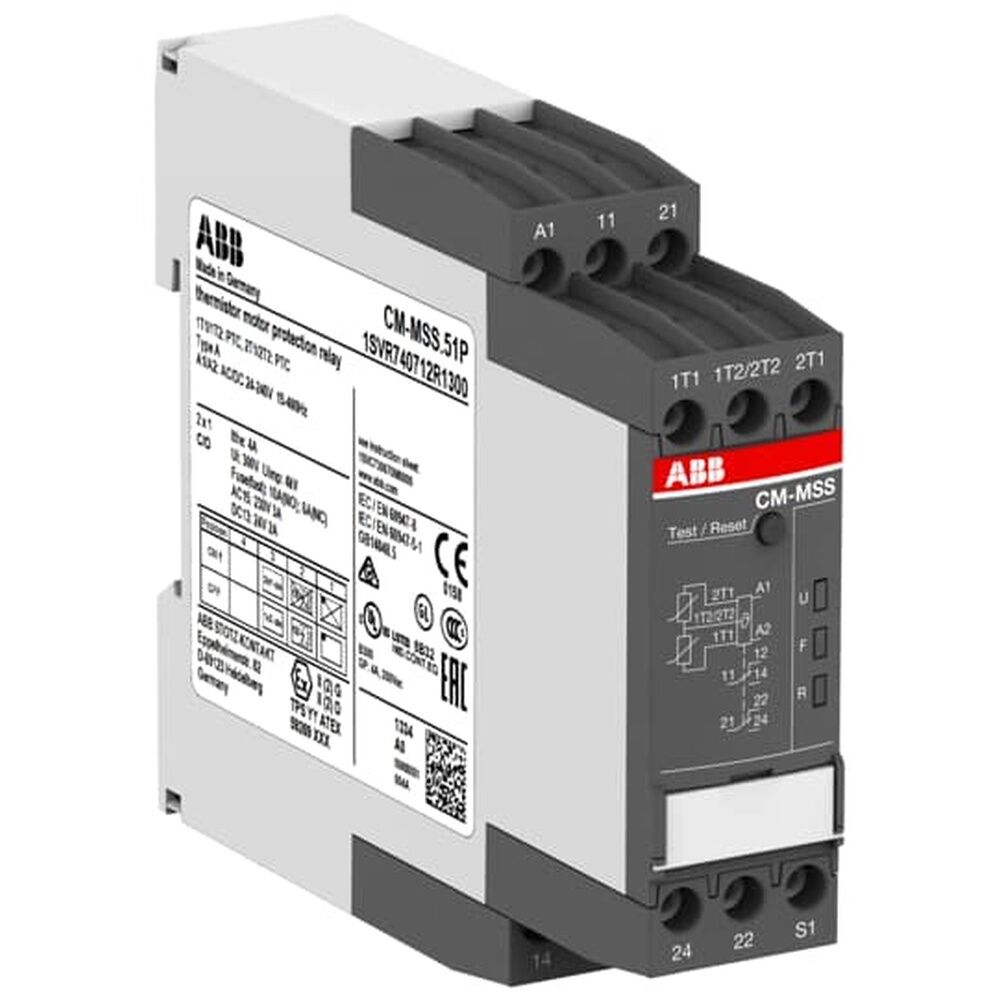 ABB Thermistormotorschutzrelais 1SVR740712R1300 Typ CM-MSS.51P
