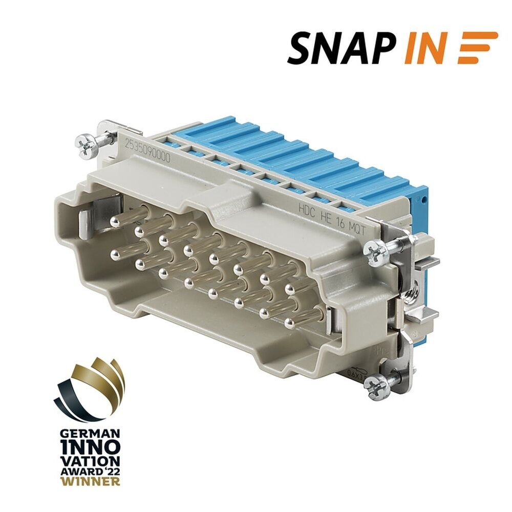 Weidmüller Kontakteinsatz 2535090000 Typ HDC HE 16 MQT