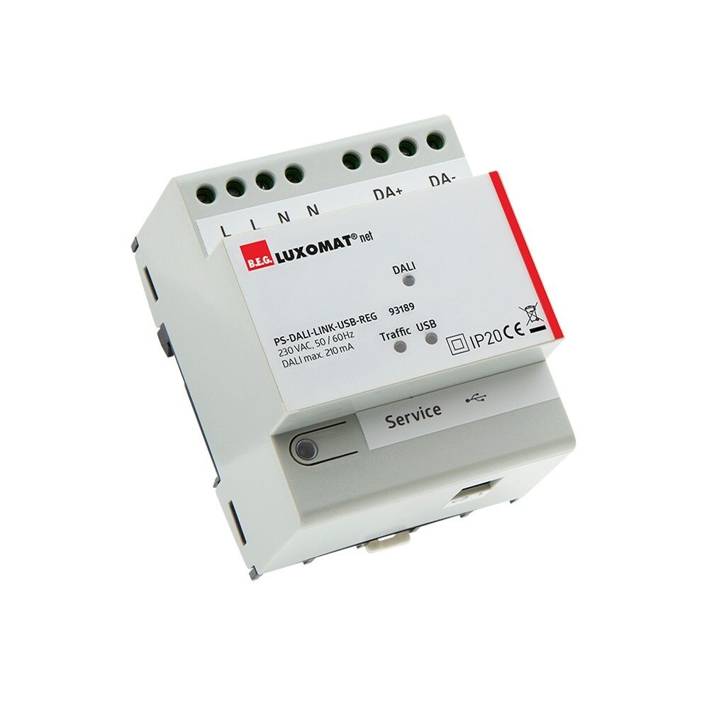 B.E.G. Brück DALI Netzteil 93189 Typ PS-DALILINK-USB-REG 