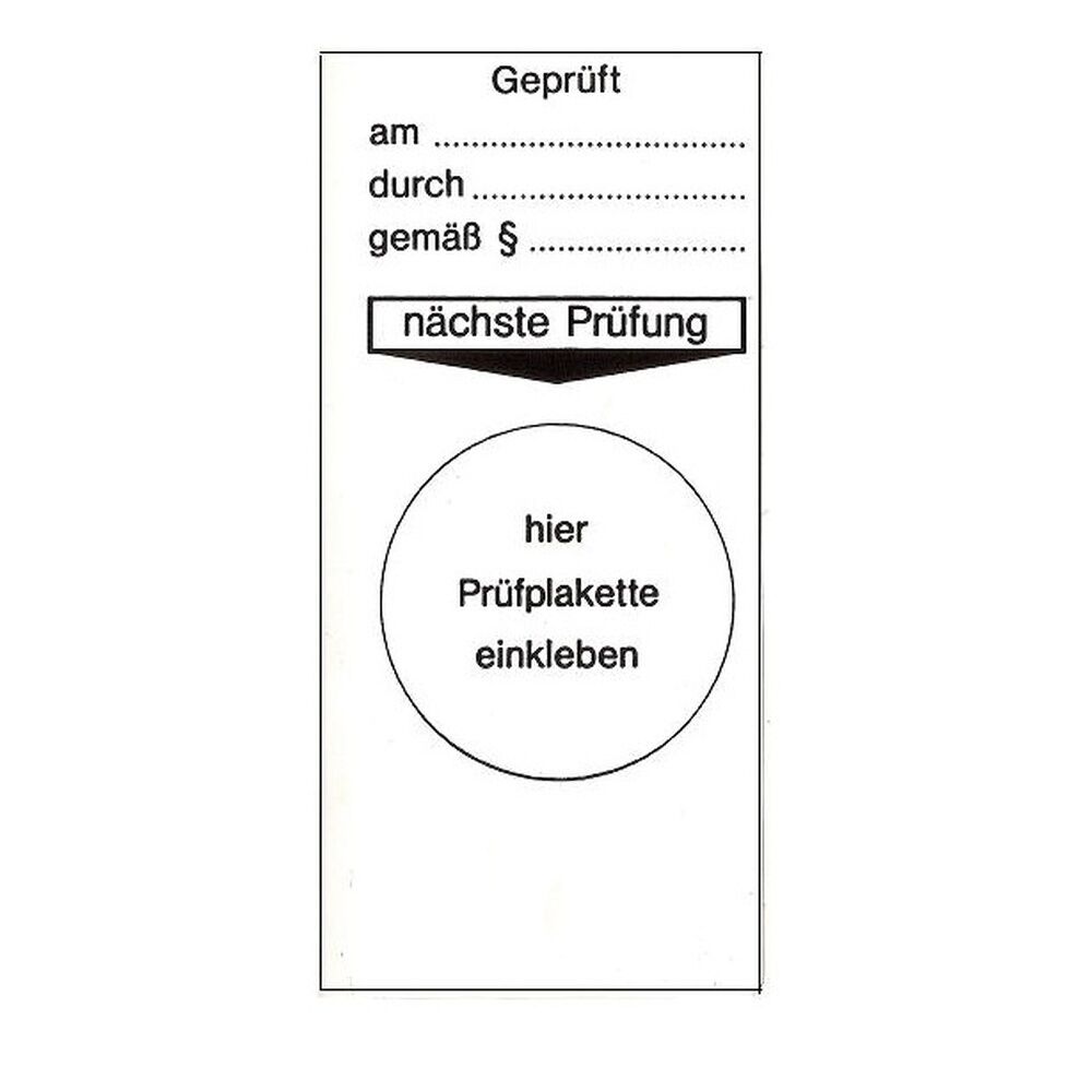 Cimco Plakette 182690