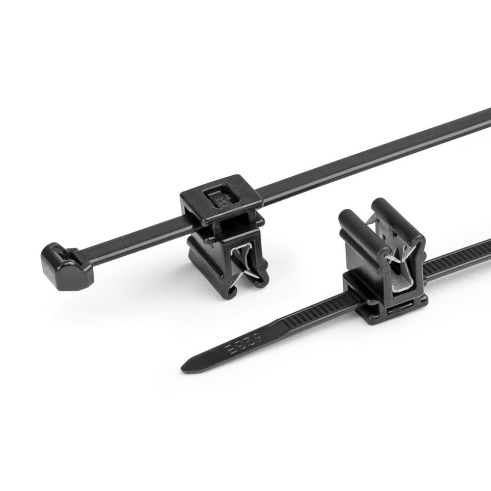 Hellermann Befestigungsbinder 156-00948 Typ T50ROSEC4A-PA66W-BK (100)