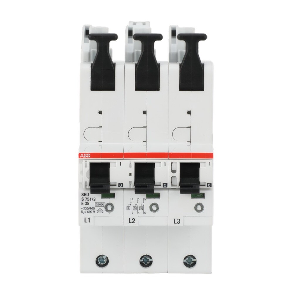 ABB Hauptsicherungsautomat 2CDS781001R4352 Typ S751/3-E35