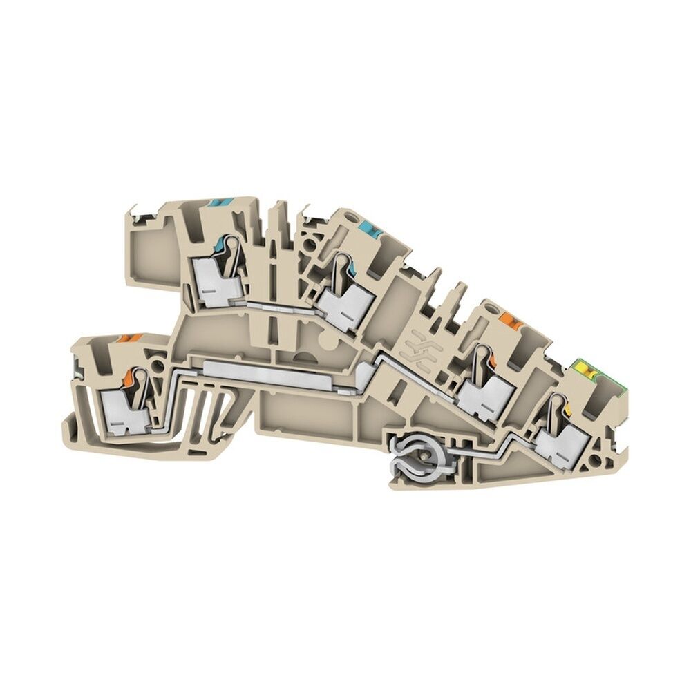 Weidmüller Installations Etagenklemme 2782600000 Typ AITB 2.5 BB N-L-PE DL