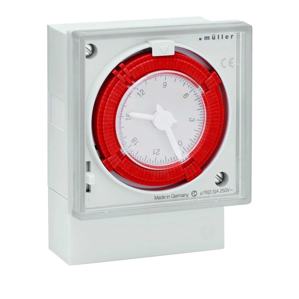 Hugo Müller Analoge Zeitschaltuhr 21844 Typ FS6418