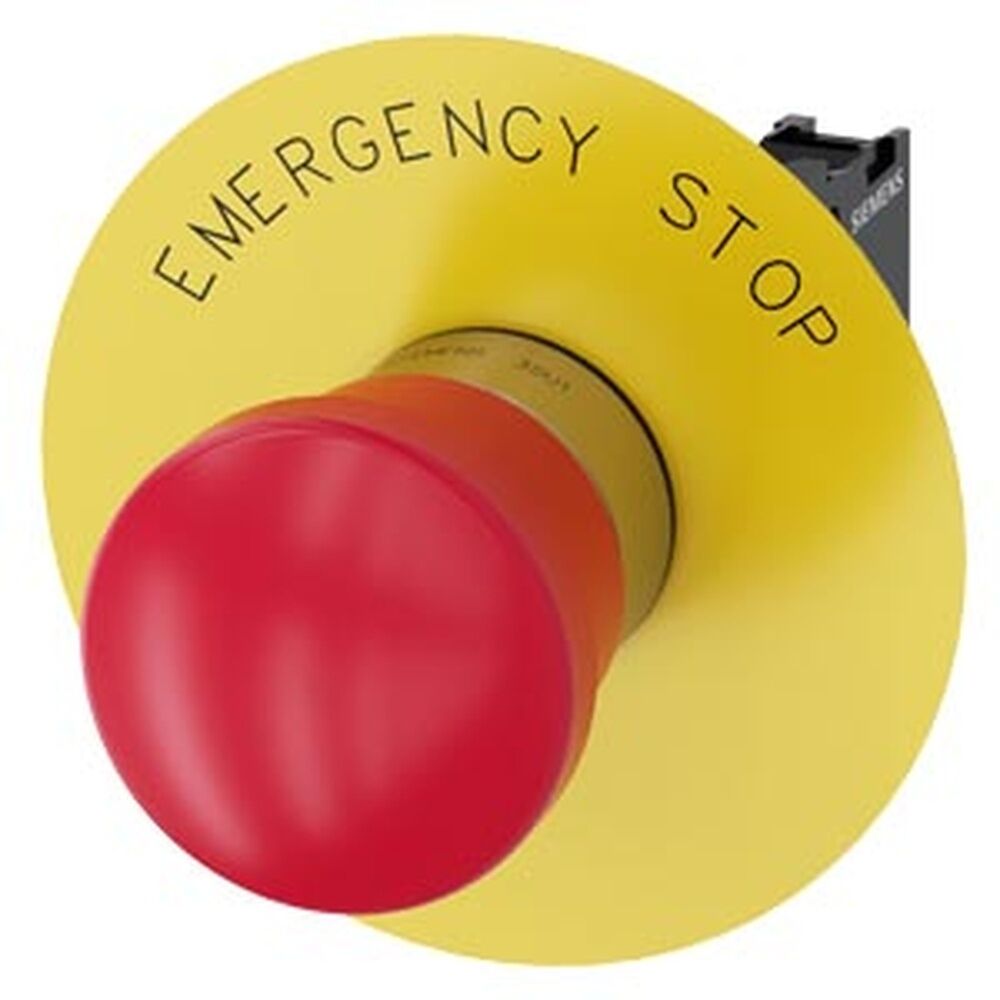 Siemens Not Halt Pilzdrucktaster 3SU1150-1HA20-1CG0